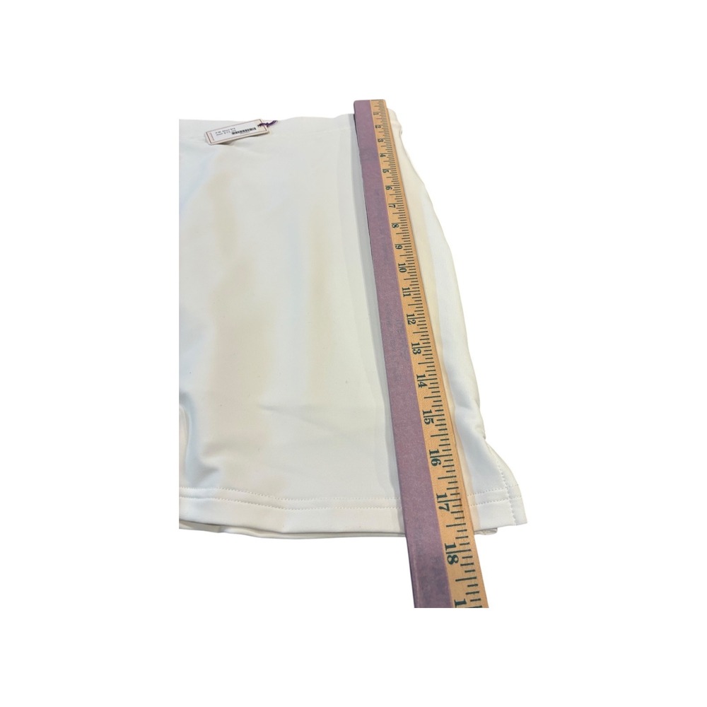 Peter Millar Womens White Wicking‎ Golf Skort UPF 50 Sun Protection Size M - Picture 10 of 11